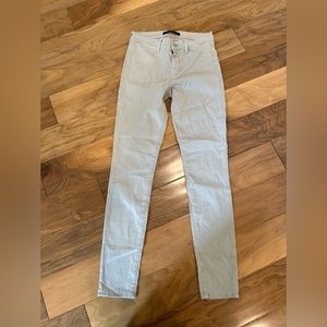 J Brand khaki/grey colored skinny jeans